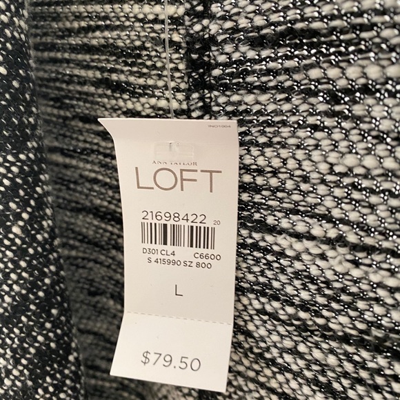 Loft Sweater/Jacket. Soft cotton/polyester blend - Picture 3 of 4